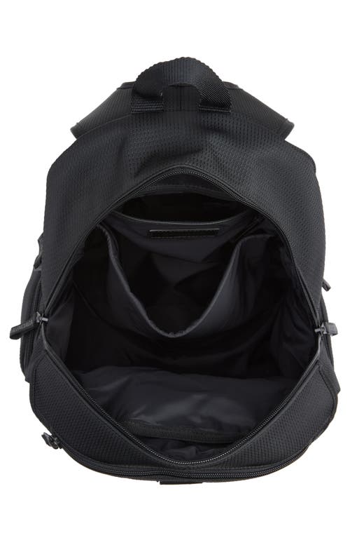 Shop Balenciaga Medium Unity Water Repellent Nylon Backpack In Black