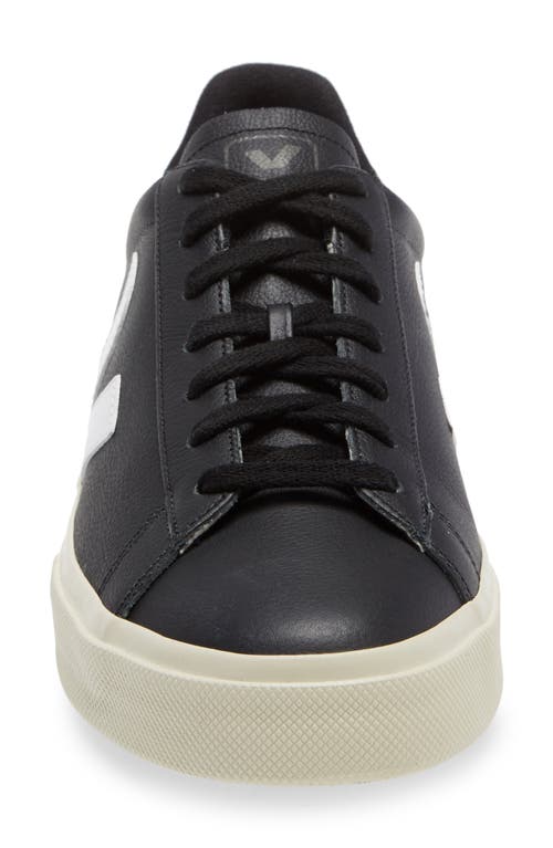 Shop Veja Gender Inclusive Campo Sneaker In Black/white