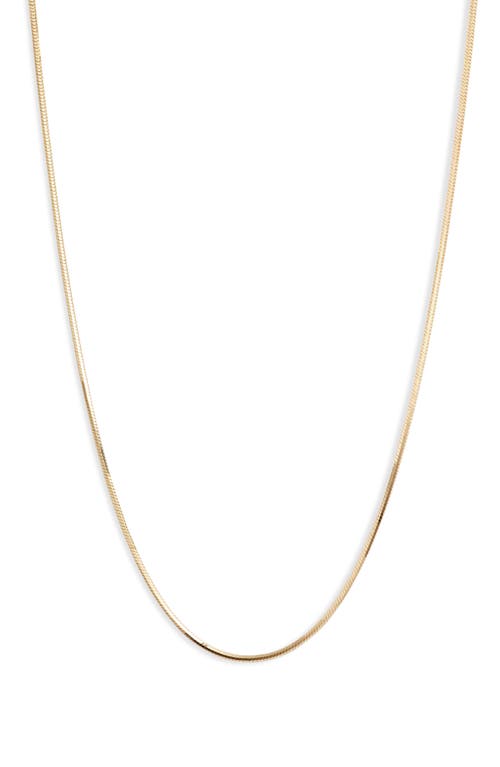 Argento Vivo Tuscany Chain Necklace in Gold