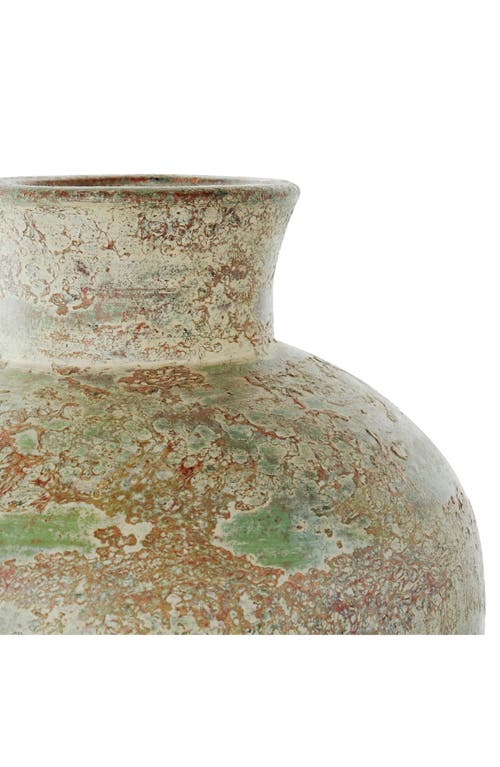 Ginger Birch Studio Brown Ceramic Vase In Brown