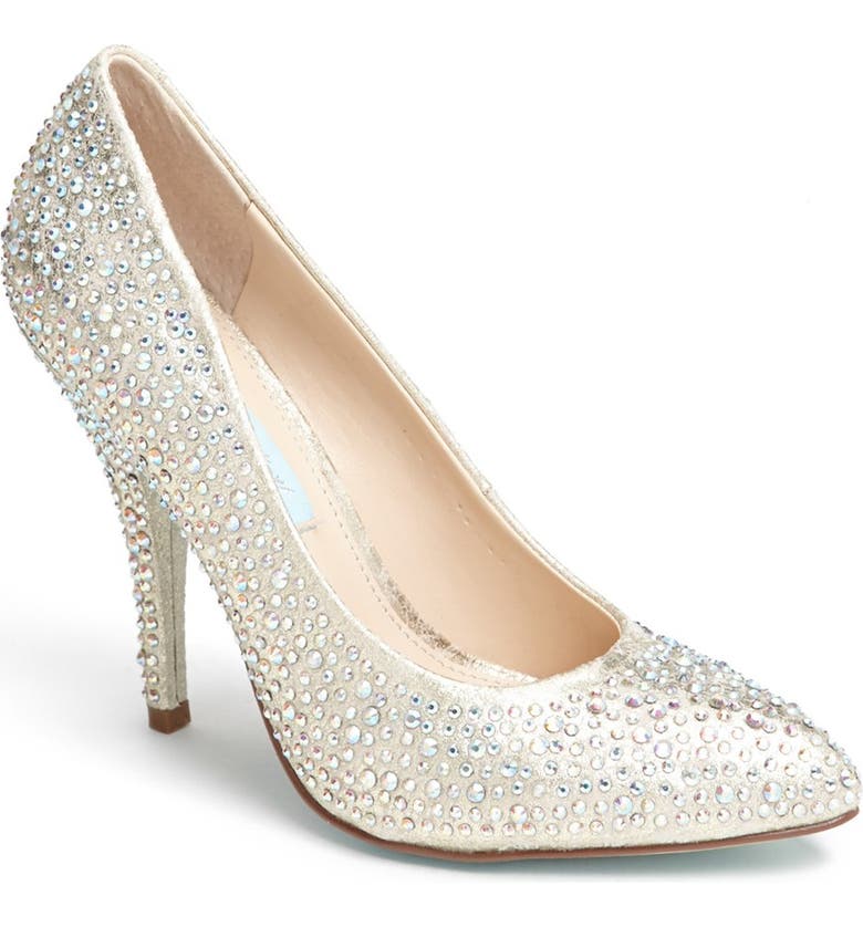 Blue by Betsey Johnson 'Shine' Pointy Toe Pump | Nordstrom