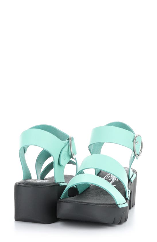 Shop Fly London Egly Piatform Sandal In 002 Spearmint