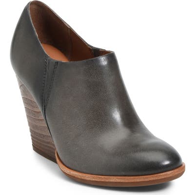 Kork-Ease Leav Demi Wedge Bootie- Grey