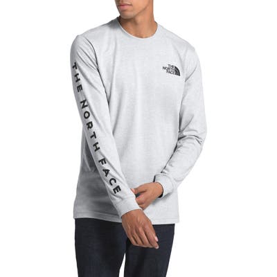 The North Face Bottle Source Long Sleeve T-Shirt, Grey