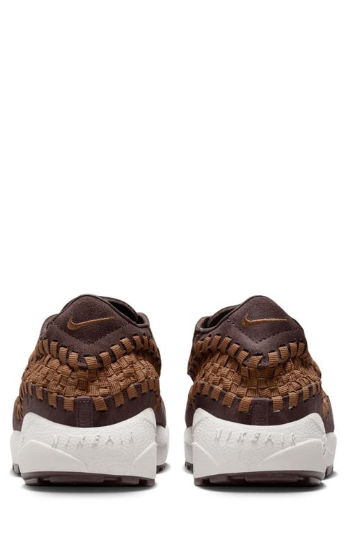 Shop Nike Air Footscape Woven Sneaker In Earth/light British Tan