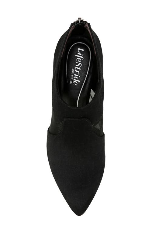 Shop Lifestride Annette Pointed Toe Bootie In Black
