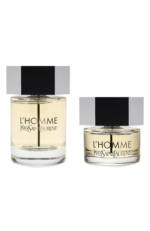 Saint Laurent Yves  L'homme Eau De Toilette Fragrance Set (limited Edition) $185 Value In No Color