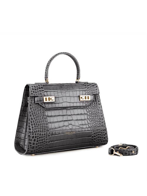 Teddy Blake Kim Croco 14" In Dark Grey