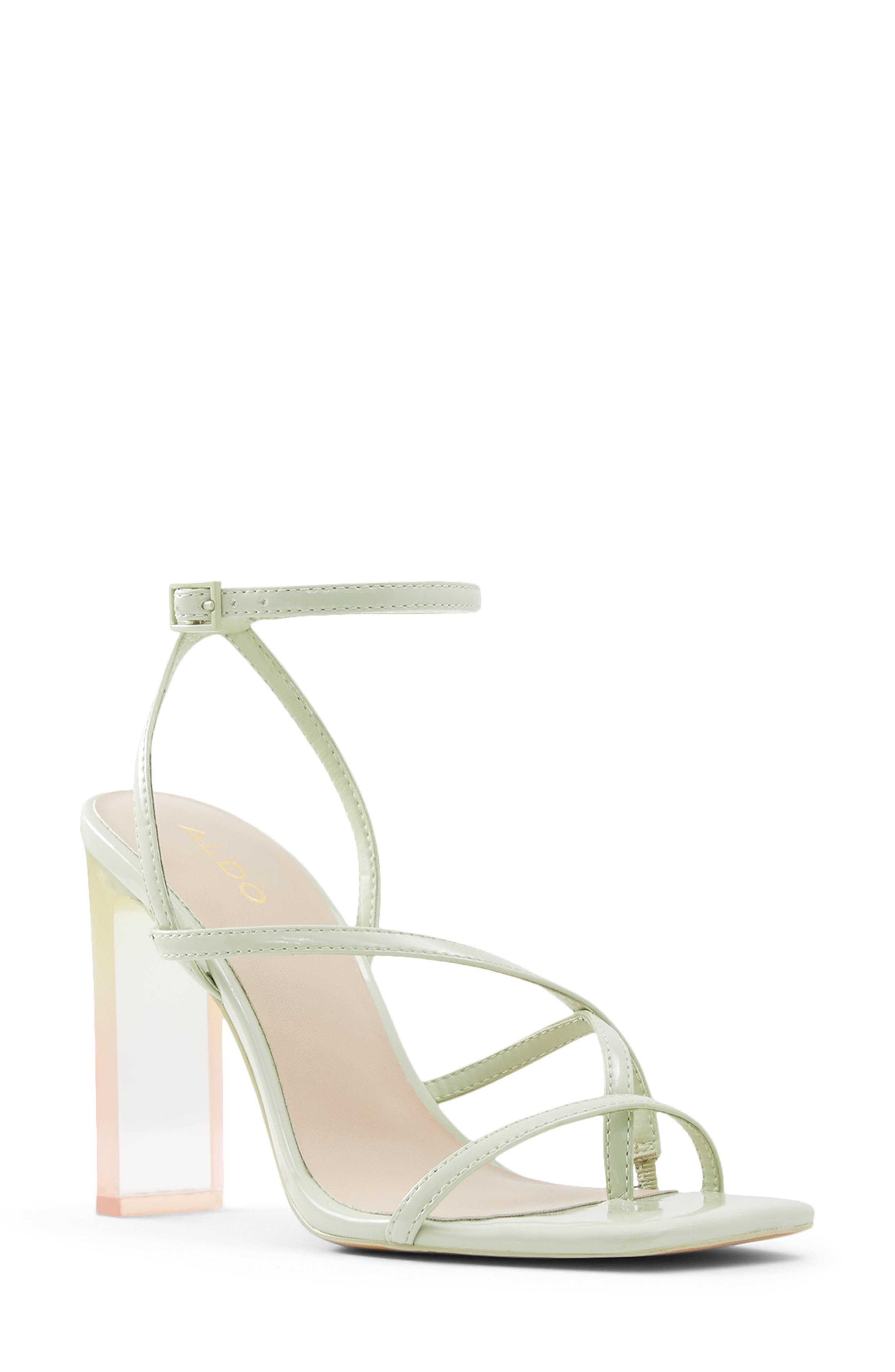 aldo strappy heels