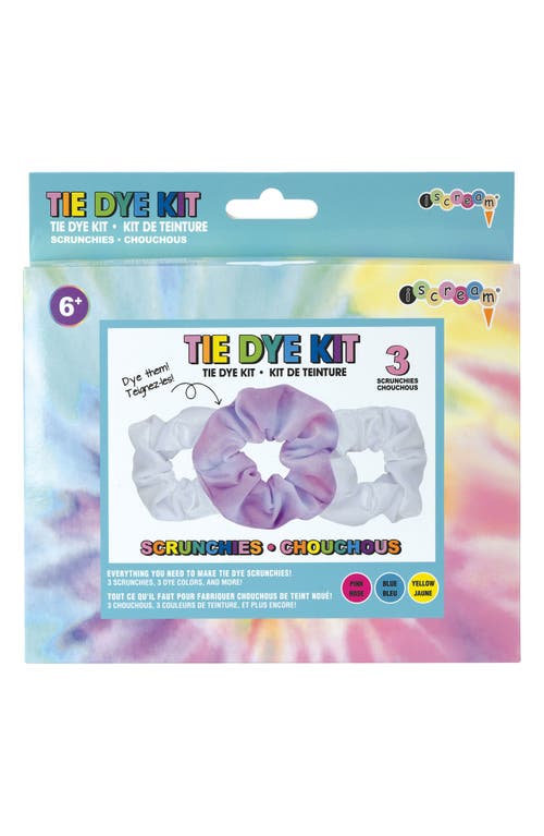 Iscream Kids' Tie-Dye Scrunchie Kit in Multi