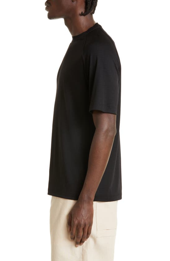 ZEGNA ZEGNA HIGH PERFORMANCE™ SHORT SLEEVE WOOL T-SHIRT