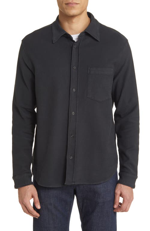Citizens of Humanity Luca Bucket Dye Knit Button-Up Shirt at Nordstrom,