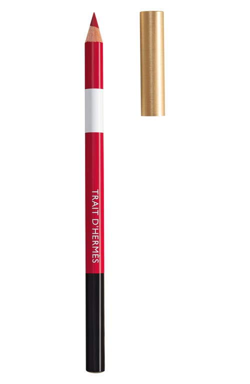 Hermes Trait D'hermès In 68 Rouge Bleu
