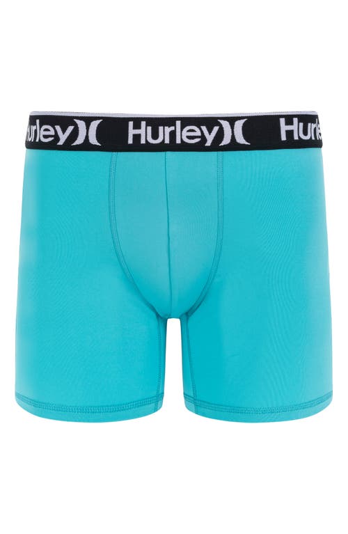 Shop Hurley Regrind 3-pack Boxer Briefs In Blue Combo