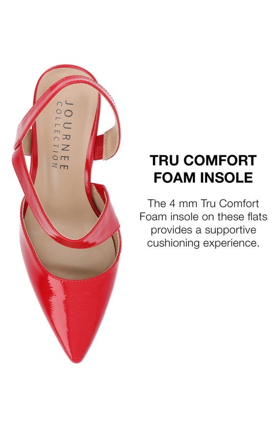 Journee Collection Scarlett Pointed Toe Pump In Red