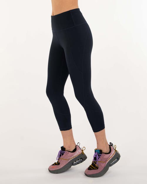 Rebody Active Power Up Silkiflex Leggings 21.5" In Cool Navy