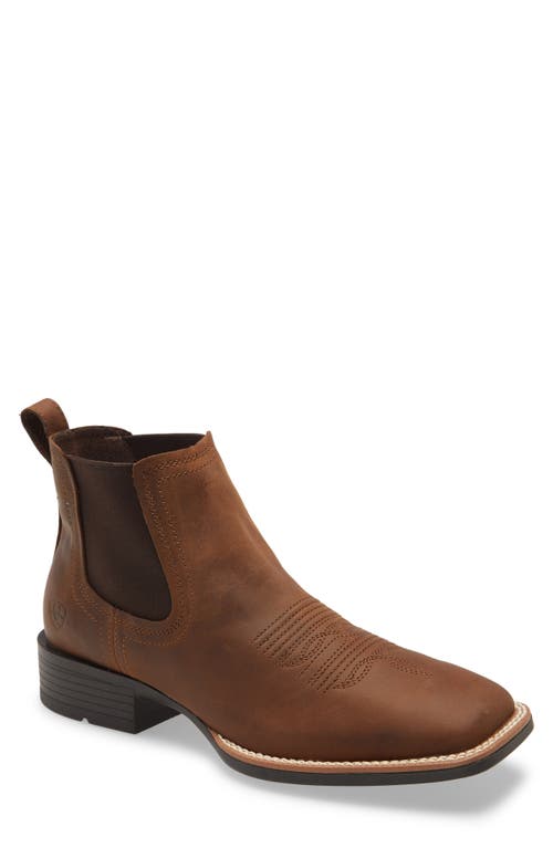 Ariat Booker Ultra Chelsea Boot in Distressed Tan
