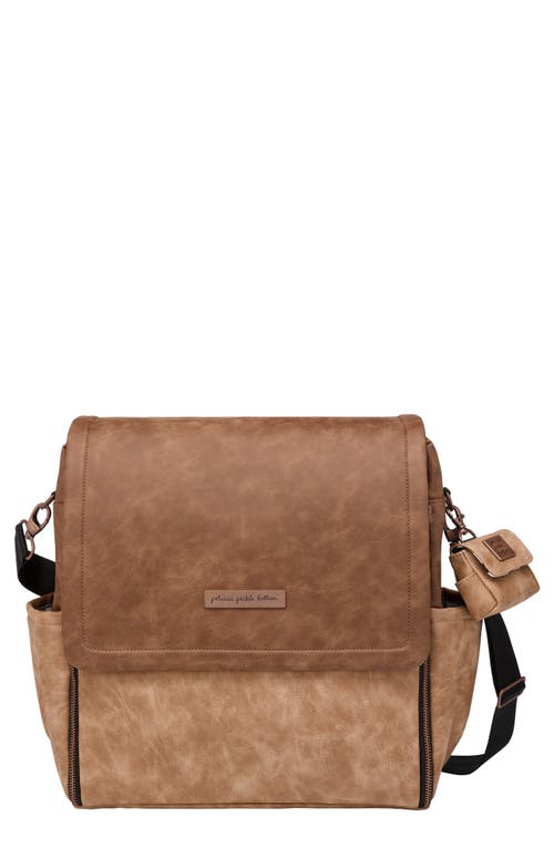 Petunia Pickle Bottom Boxy Backpack Diaper Bag in Brown