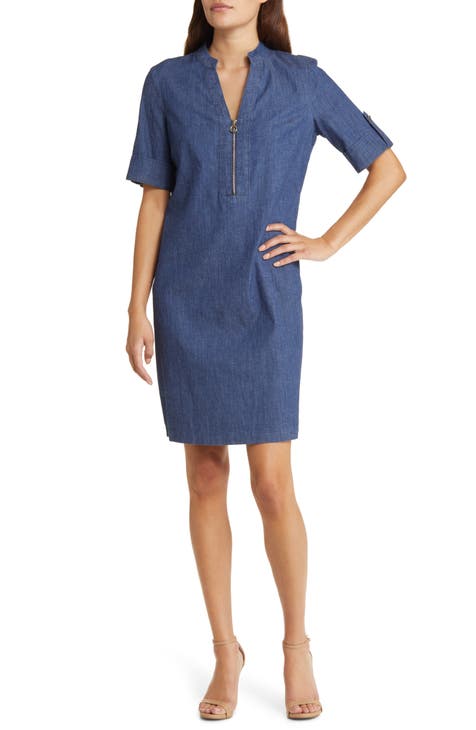 Womens Anne Klein Denim Dresses Nordstrom