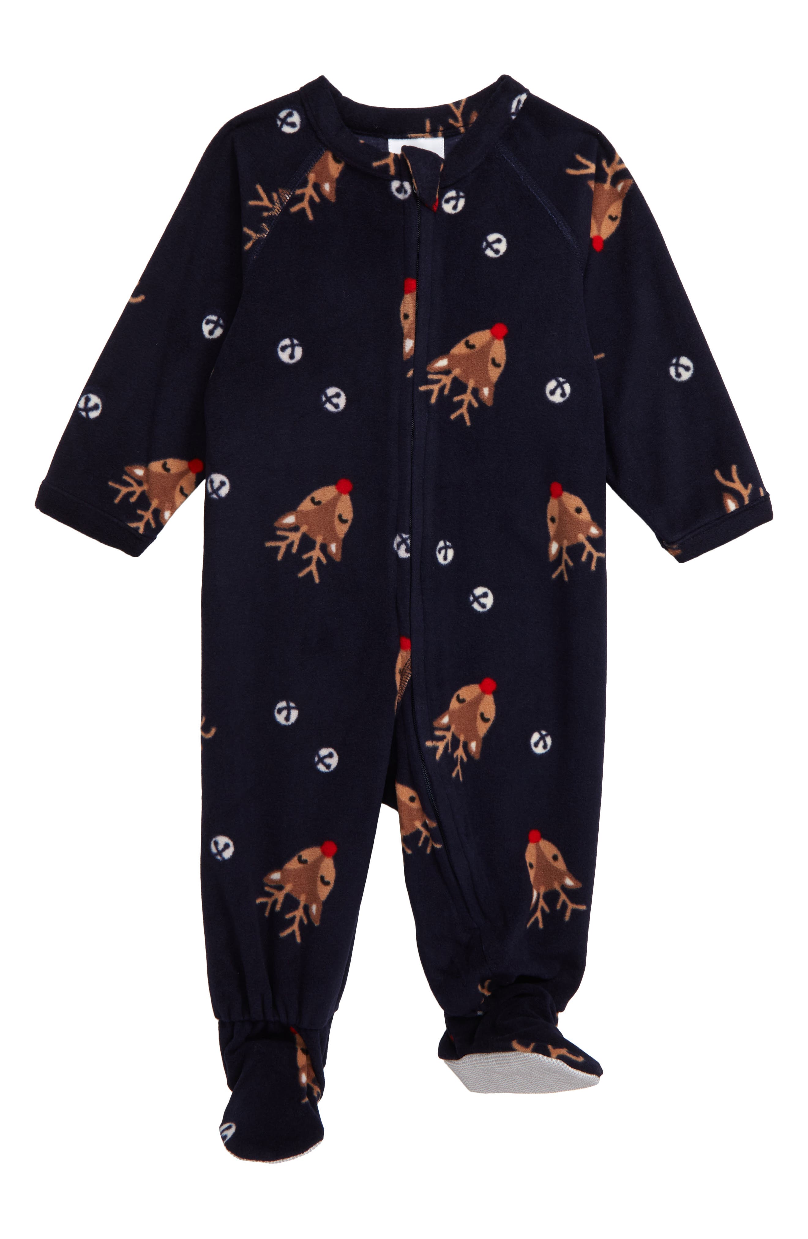 Nordstrom Festive OnePiece Footie Pajamas (Baby) Nordstrom