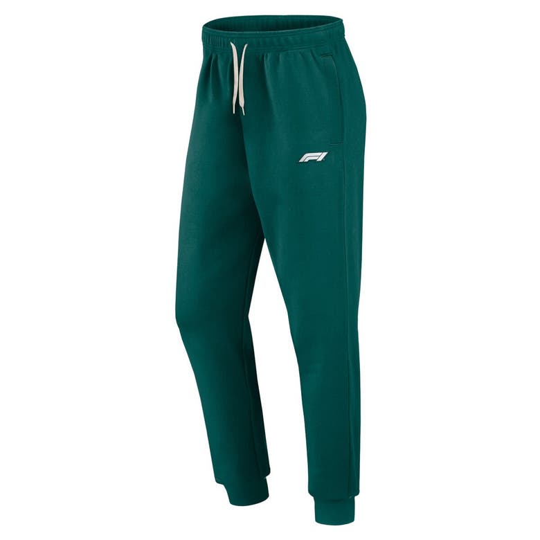Shop Fanatics Branded Teal Formula 1 Clubhouse Sweatpants In Hunter Green