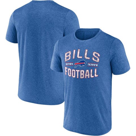 Buffalo Bills Fanatics Branded Women's Lightweight Short & Long Sleeve T- Shirt Combo Pack - Royal/White