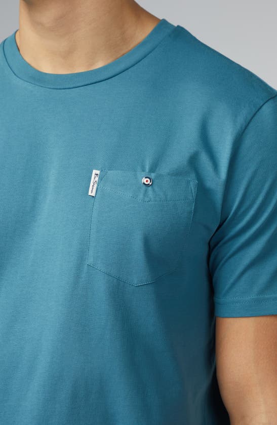 Shop Ben Sherman Signature Pocket T-shirt In Teal