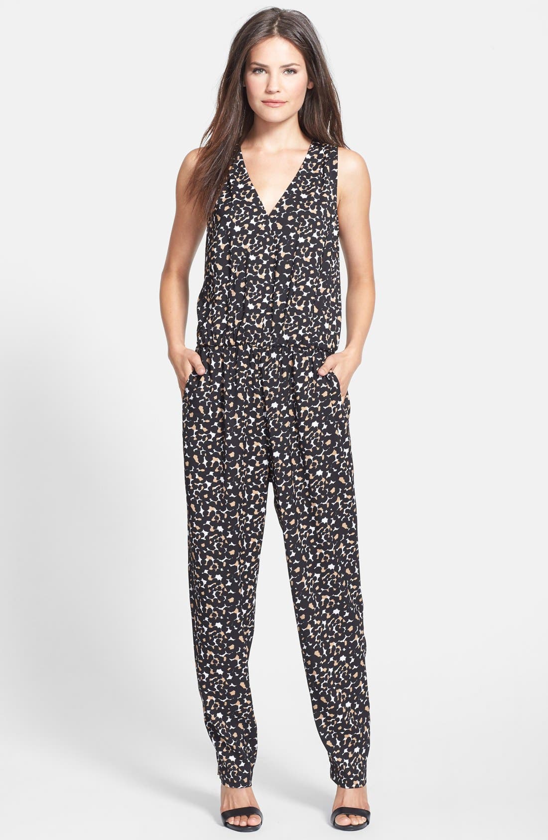 vince camuto sleeveless jumpsuit