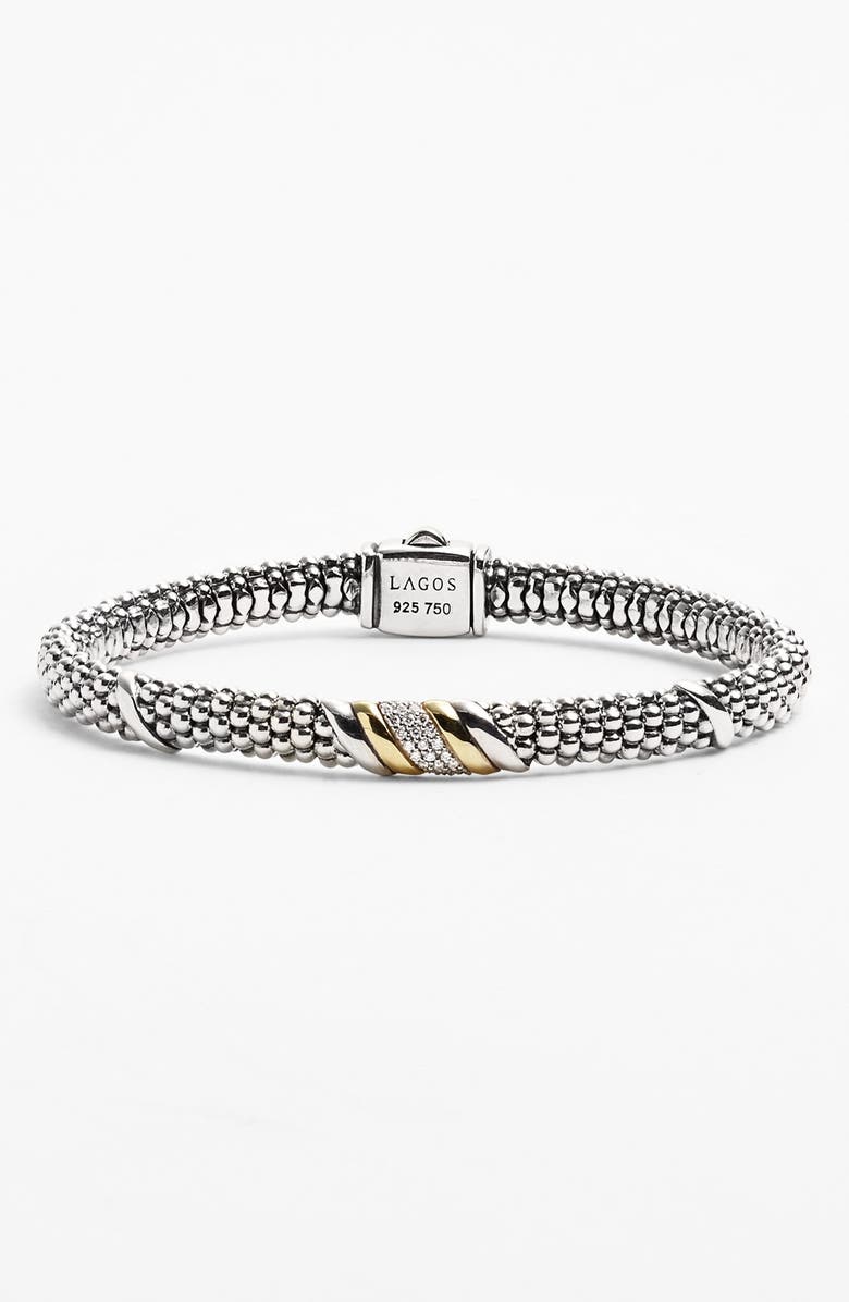 LAGOS Diamond & Caviar Bracelet (Nordstrom Exclusive) | Nordstrom