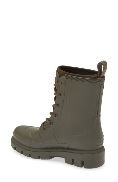 Shop Hunter Diana Waterproof Rainboot In Ryegrass/ryegrass