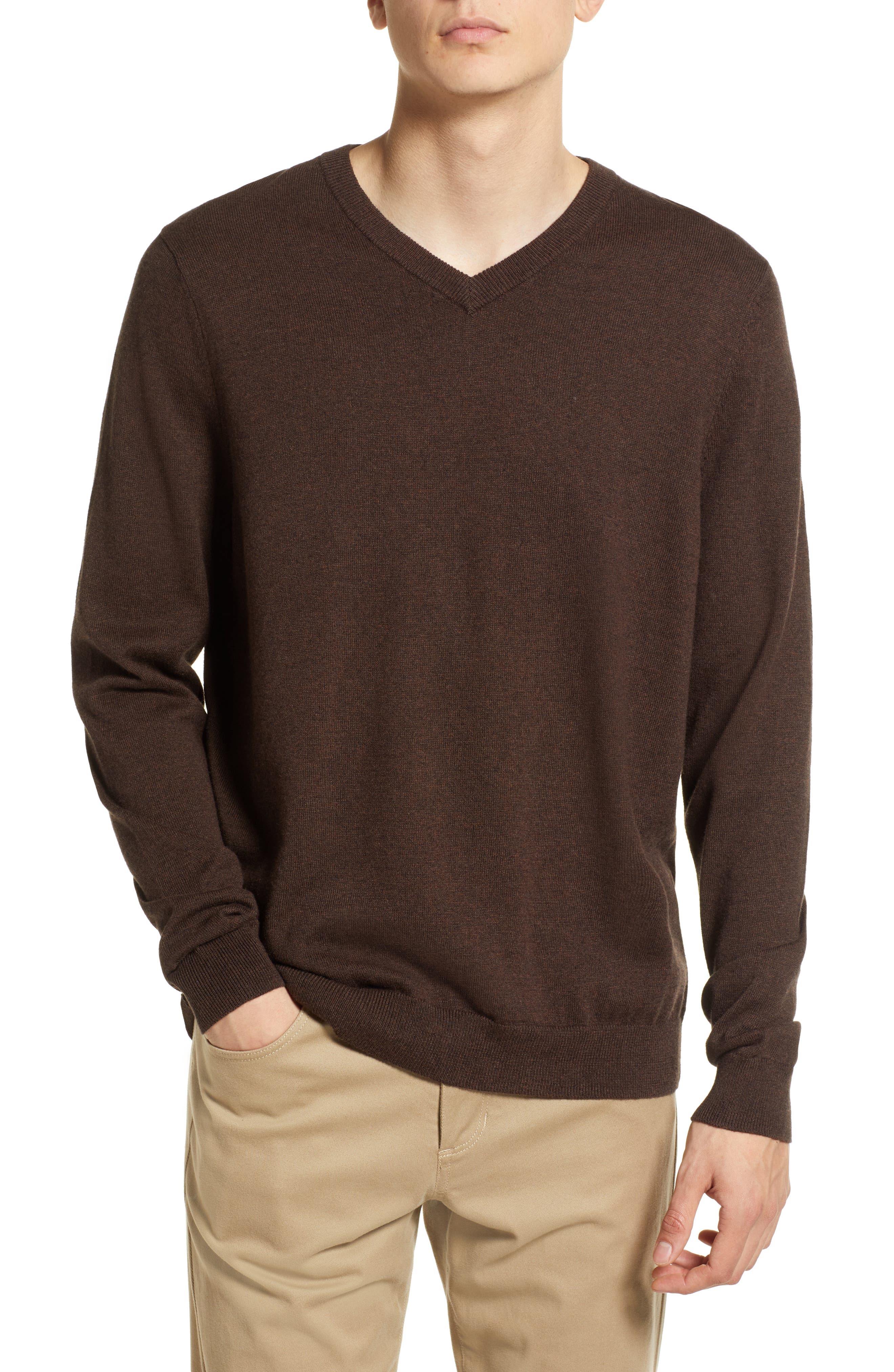 light brown sweater for men