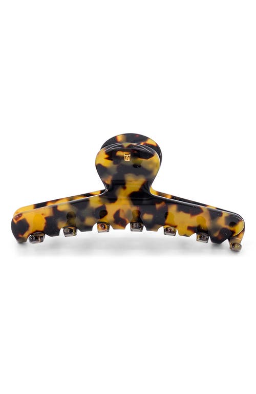 Alexandre De Paris Slender Claw Clip In Tortoise