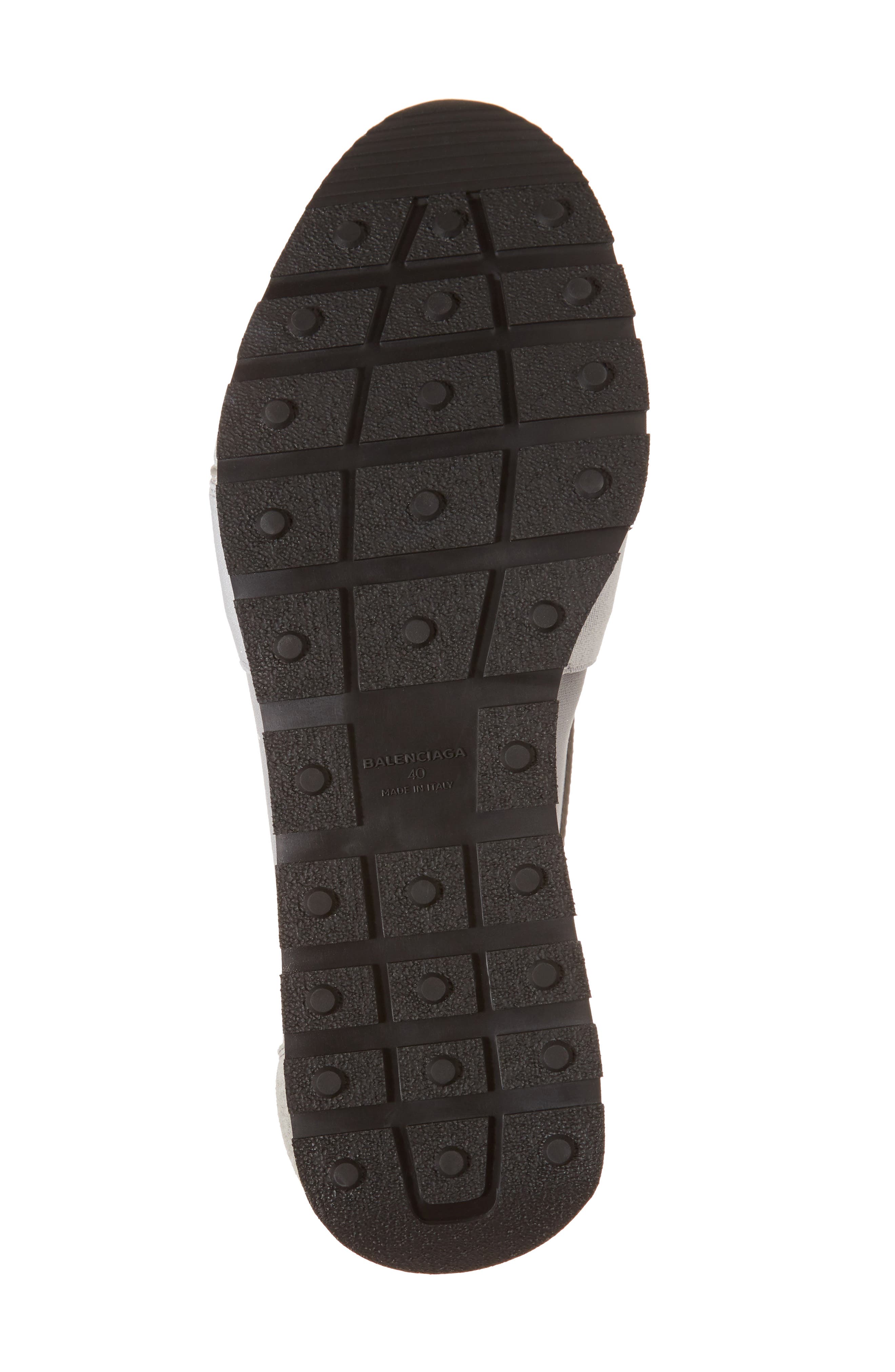 balenciaga race runners silver