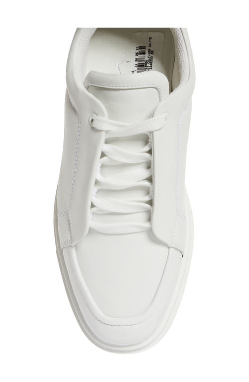 Shop Christian Louboutin Jimmy Calfskin Sneaker In White