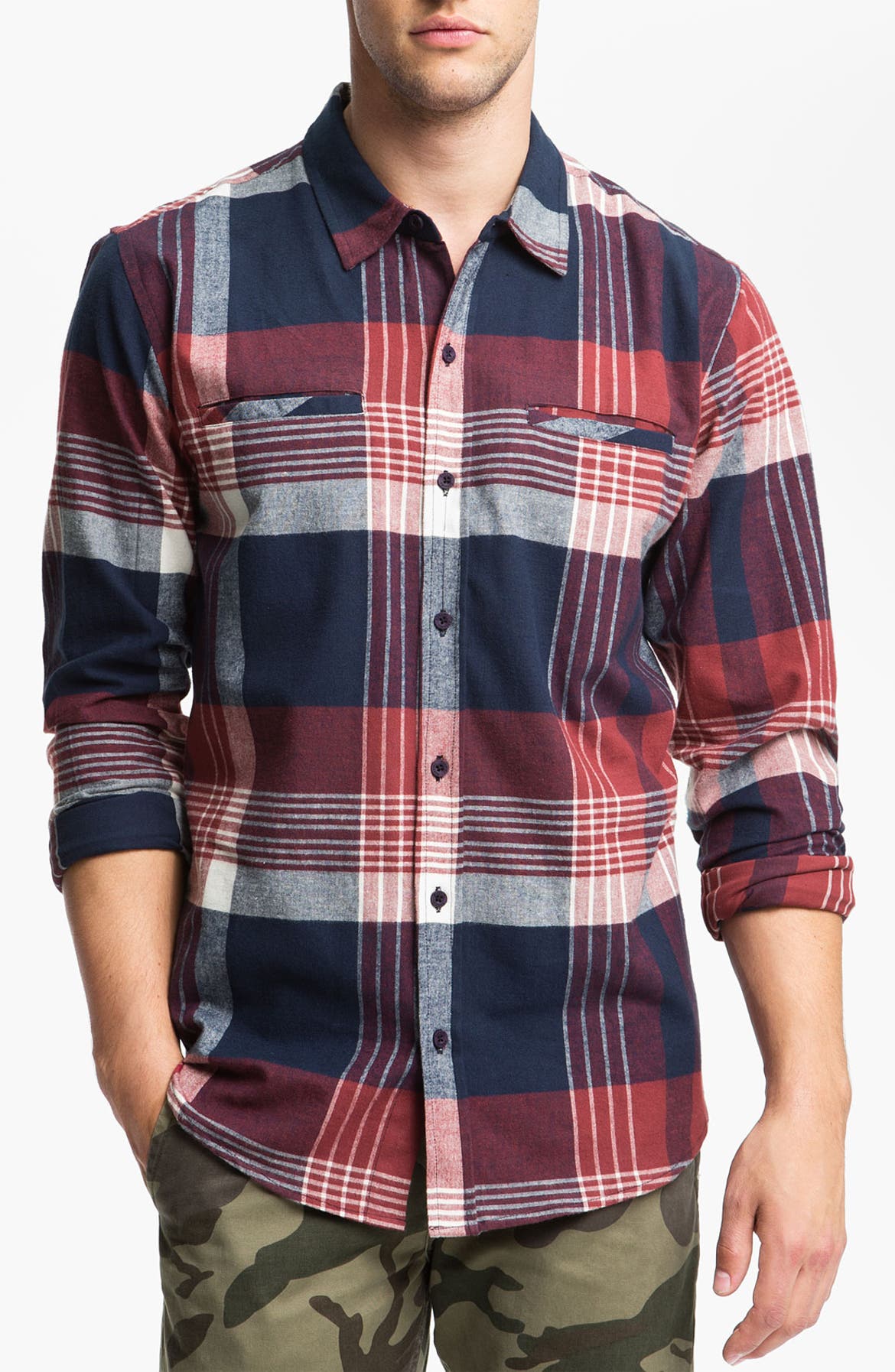 Ezekiel 'Lakeport' Plaid Flannel Shirt | Nordstrom