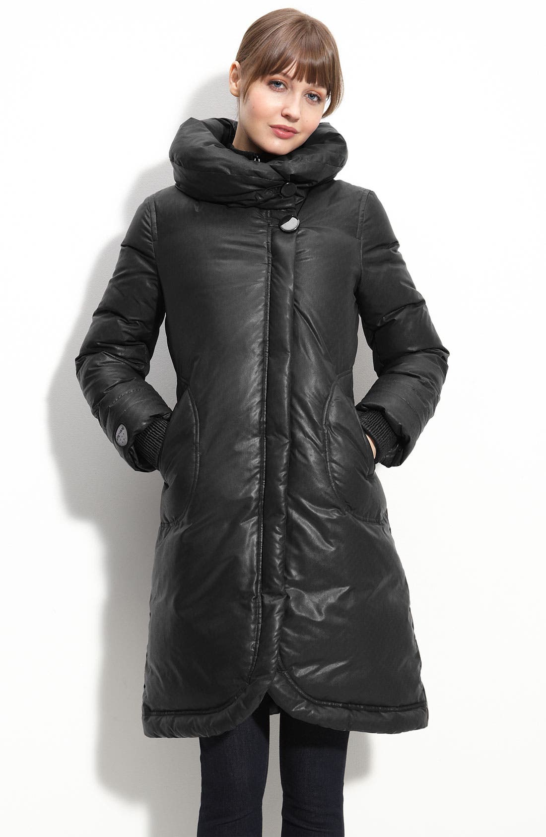 Soïa & Kyo Pillow Collar Down Coat Nordstrom