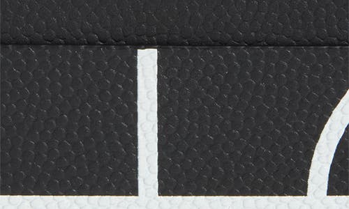 Shop Off-white Basketball Leather Card Case In Black - White