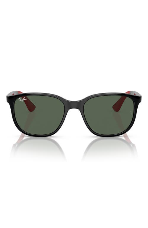 Ray Ban Ray-ban Kids' Junior 48mm Square Sunglasses In Green