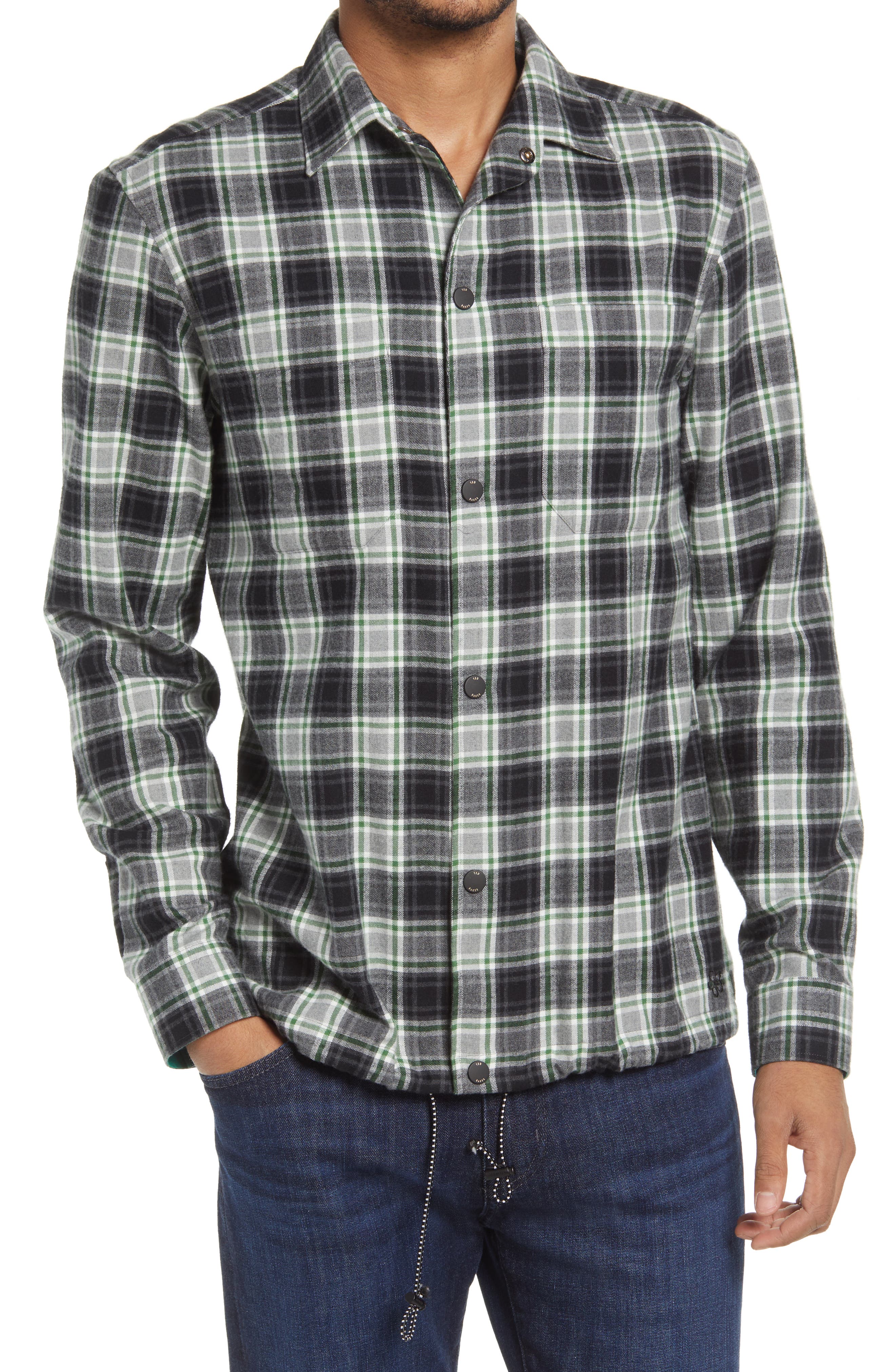 ted baker flannel shirt