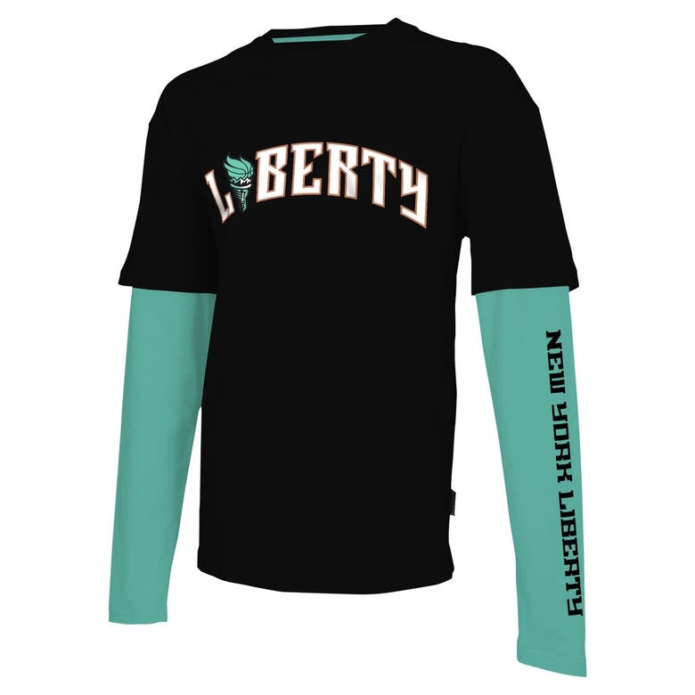 Shop Stadium Essentials Unisex  Black New York Liberty Spectator Long Sleeve T-shirt