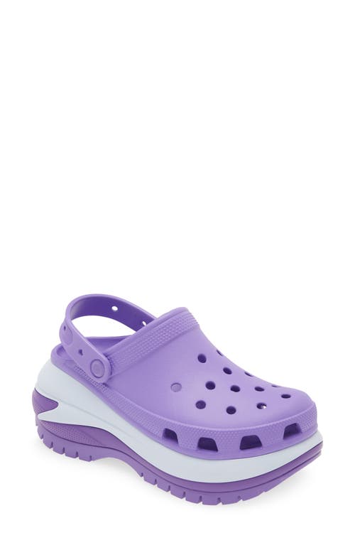 Crocs Mega Crush Clog In Purple