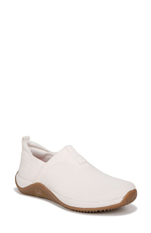 Shop Ryka Rykä Echo Knit Slip-on Sneaker In White