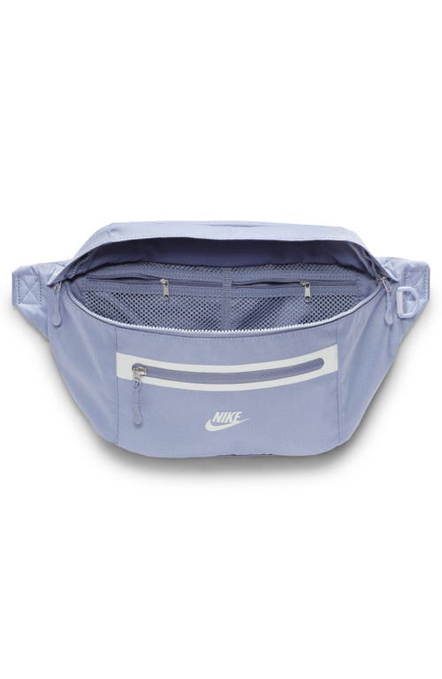 Shop Nike Elemental Belt Bag In Ashen Slate/light Silver