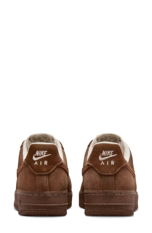 Shop Nike Air Force 1 '07 Sneaker In Cacao Wow/cacao/sand Drift