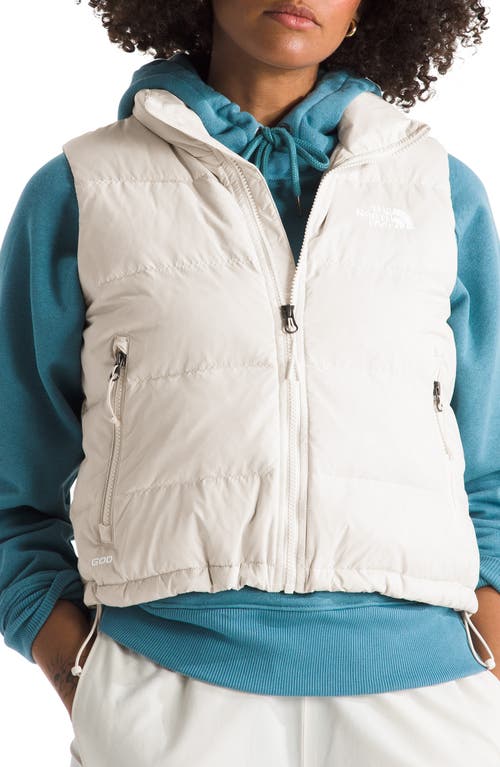 The North Face Hydrenalite Down A-Line Vest in White Dune 