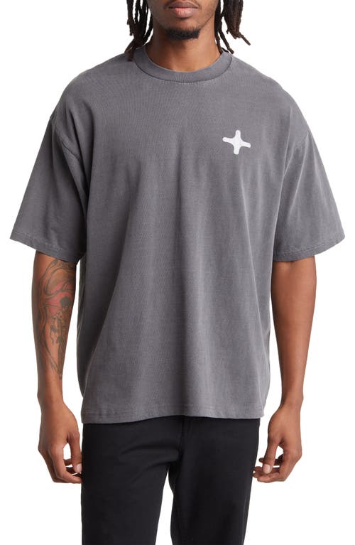 T-Star T-Shirt in Vintage Grey