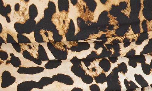 Shop Dkny Ruffle Plunge One-piece Swimsuit In Jaguar