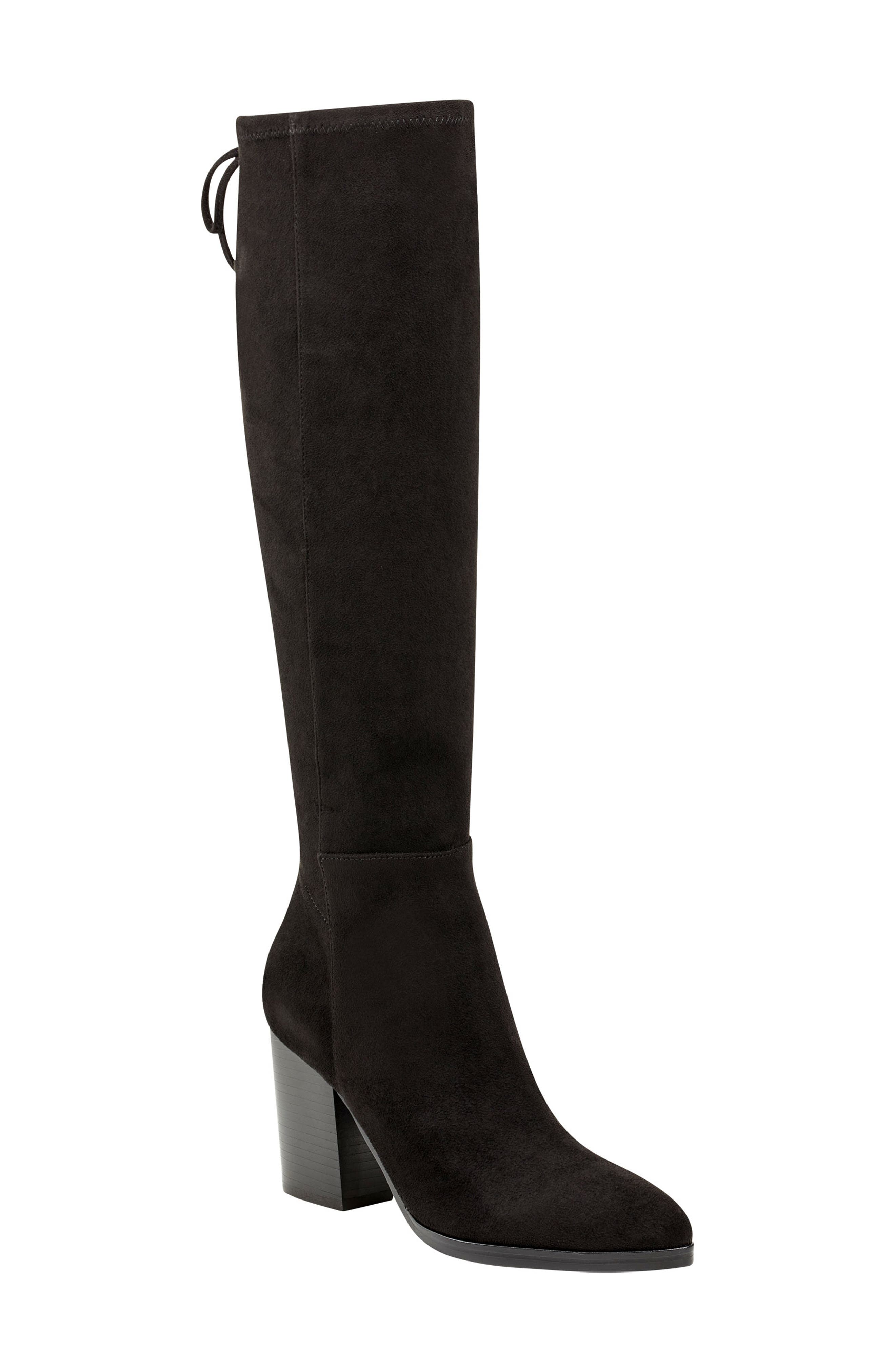 marc fisher knee high suede boots