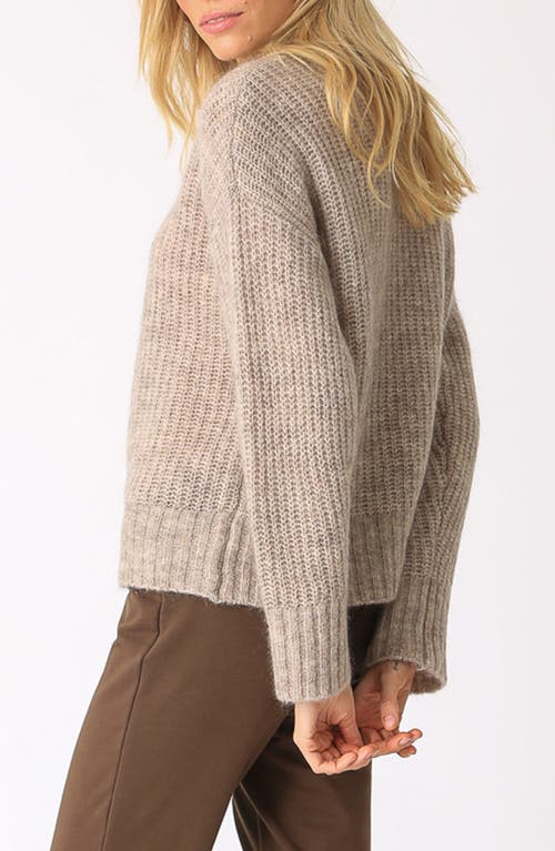 Shop Electric & Rose Esme Boxy Sweater In Oatmeal