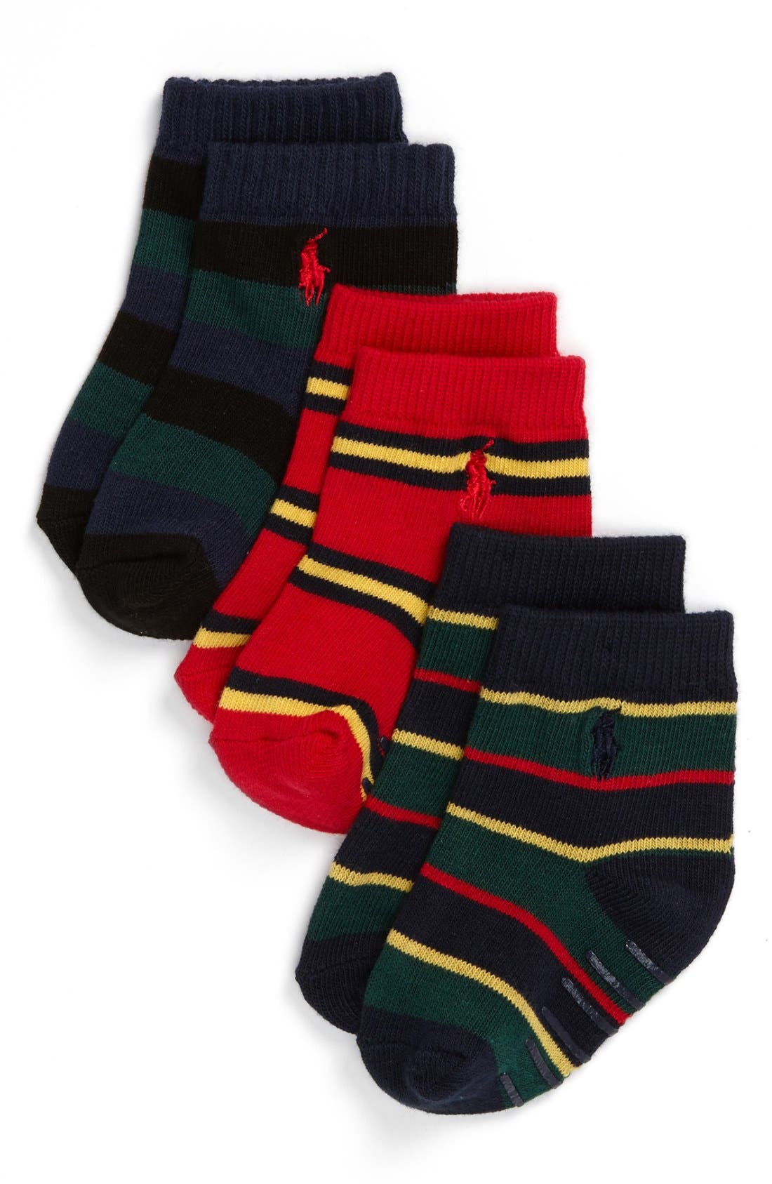 Polo Ralph Lauren Socks (3Pack) (Baby Boys) Nordstrom